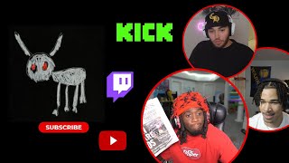 Streamers React To Idgaf feat Yeat Adin Ross Kai Cenat Plaqueboy Max YourRage [upl. by Sunshine14]