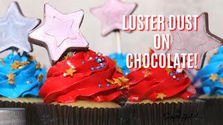 Edible Luster Dust On Chocolate [upl. by Edelsten]