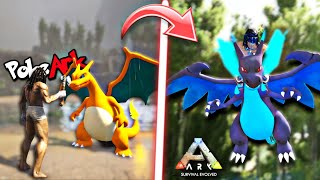 I EVOLVED MY CHARIZARD TO MEGA CHARIZARD X 🔥  ARK Survival Evolved DAY 9  ARKMON  IamBolt Gaming [upl. by Mallissa]