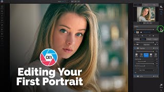 Editing Your First Portrait in ON1 Photo RAW 2019 [upl. by Shama562]