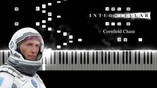 Interstellar  Cornfield Chase Piano Cover Piano  4K [upl. by Hpejsoj344]