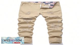 Mens Ripped Jeans With Pockets SHEIN USA Review [upl. by Elleoj]