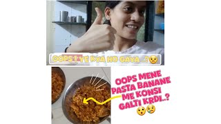 The food vlog 😀Pasta with Me 🍲🥣🤭 Pasta RecipeTisha Jain [upl. by Four485]