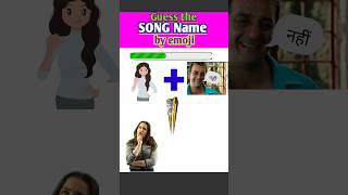 Guess The Song By Emoji challenge 🤓  99 Fail To Guess The Bollywood songs  Puzzlescod [upl. by Adena]