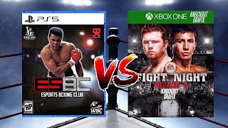 Esports Boxing Club vs A New Fight Night Game 2021 Comparison Update [upl. by Luwana]