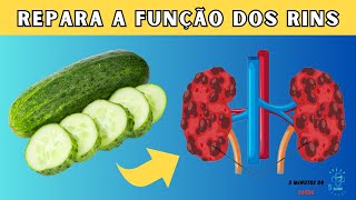 TOP 8 principais alimentos naturais indispensáveis para a saúde da FUNÇÃO RENAL [upl. by Eannej]