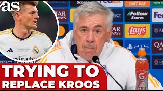 ANCELOTTI struggling to fill the void left by IRREPLACEABLE KROOS [upl. by Marguerite]