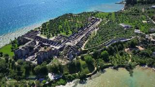 Grotte di Catullo Sirmione Mavic Pro 4k [upl. by Witcher]