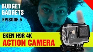 Eken H9R 4k Action Camera Review  Budget Gadgets EP5 [upl. by Lladnarc]