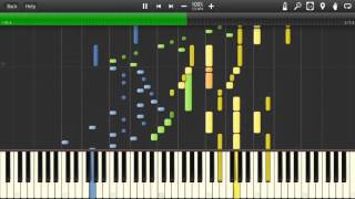 GodowskyChopinOp 25 no 11 quotWinter Windquot Synthesia [upl. by Pierro]