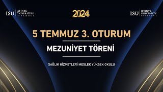 2024  Mezuniyet Töreni  5 Temmuz 2024  3 Oturum [upl. by Creight]