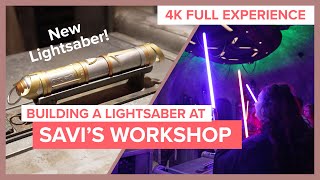 Savi’s Workshop Lightsaber Build full POV Disneyland Batuu West [upl. by Fritze]