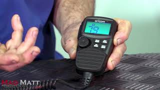 Oricom DTX4200 UHF install and Review Your new UHF radio [upl. by Flavius]