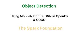 Object Detection using MobileNet SSD COCO amp DNN in OpenCV [upl. by Anytsirhc]