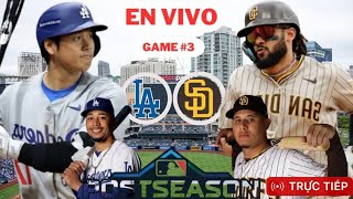 910 Los Angeles Dodgers vs San Diego Padres Live Stream  GAME 3  2024 MLB NLDS Full Game [upl. by Destinee676]