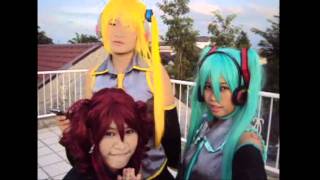 Triple Baka live action PV Vocaloid Cosplay [upl. by Cestar]