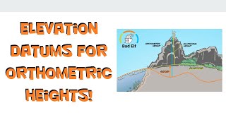 Elevate Your GIS Elevation Datums for Orthometric Heights [upl. by Reifel]