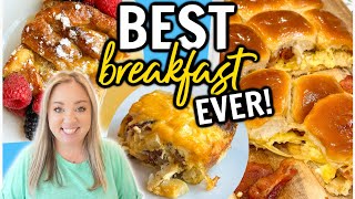 3 OF THE BEST BREAKFAST RECIPES WEVE EVER MADE  YOU MUST TRY THESE EASY BREAKFAST IDEAS [upl. by Ardnuasal]