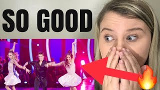 THIS WAS AMAZING MACKENZIE ZIEGLER DWTS FT MADDIE ZIEGLER REACTION [upl. by Noyk]