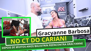 Gracyanne Barbosa é elogiada pelo Júlio balestrin  Gracyanne treino com balestrin no Ct do Cariani [upl. by Schreck]