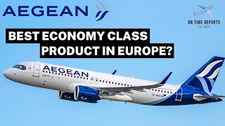 HOW’S AEGEAN AIRLINES ECONOMY CLASS Athens to Amsterdam Airbus A320neo TRIP REPORT [upl. by Valentin]