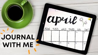 Journal with me Digital Bullet Journal  Digital Planner Setup  Notability on the iPad Pro 2021 [upl. by Ardnekan]