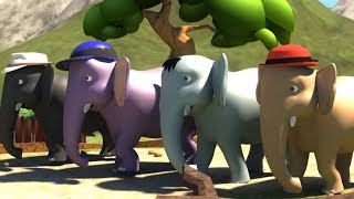 Ek Mota Hathi Hindi Rhyme  Poems In Hindi  एक मोटा हाथी  Kids TV India  Hindi Nursery Rhymes [upl. by Gone504]