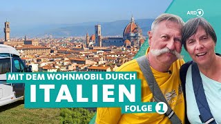 Camping in Italien Im Wohnmobil durch die Toskana und Südtirol 13  WDR Reisen [upl. by Zobe]