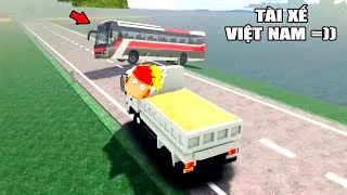 MỘT NGÀY LÀM TÀI XẾ LÁI XE VIỆT NAM HÀI NHẤT ROBLOX [upl. by Assile]