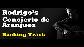 Rodrigos Concierto De Aranjuez Backing Track  Terry Crouch [upl. by Cohligan]