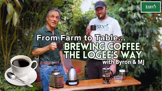 How to Brew a Great Cup of Coffee the Logees Way [upl. by Seligman625]