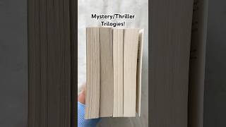 MysteryThriller Trilogies booktok booktube books mysterybooks bookrecs fyp bookstagram [upl. by Shah]