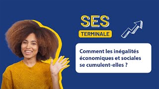 SES Terminale  Comment les inégalités économiques et sociales se cumulentelles [upl. by Atalaya]