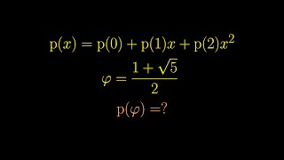 Polynomials Problem 1 [upl. by Nitsug]