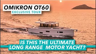 EXCLUSIVE The ultimate long range motor yacht  Omikron OT60 tour  Motor Boat amp Yachting [upl. by Dollar15]