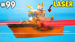 100 Ways To Sink a LEGO Boat [upl. by Tannenbaum]