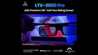 BEST 4K Triple LASER Projector 2023  AWOL VISION LTV3000 Pro UST Projector Review [upl. by Aneis]