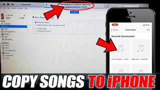 How to Transfer Music from Laptop iTunes to iPhone [upl. by Resor]