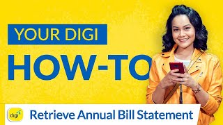 How To Retrieve Your Annual Bill Statement [upl. by Thisbe684]