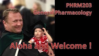 Aloha and Welcome to General Pharmacology [upl. by Browning]