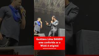 Gusttavo Lima DANDO uma conferida se o Wiski é original gusttavolima noticiasdogusttavolima [upl. by Aiekal]