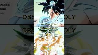 Dragonball Xenoverse 2  DBZ IKARI BROLY VS DBS IKARI BROLY vs xenoverse2 whatif [upl. by Noitsirhc]