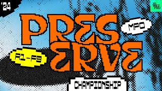 2024 Preserve Championship  MPO R1F9  Williams Wysocki Buhr Lonnquist  Jomez Disc Golf [upl. by Aiceila797]