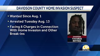 WinstonSalem man wanted for series of breakins now in custody [upl. by Kehsihba976]