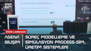 Agena Bilişim quotSüreç Modelleme ve Simülasyon ProcessSimÜretim Sistemleri SimülasyonuÜssquot Lansmanı [upl. by Huda884]