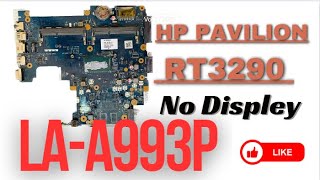 la a993p hp Pavilion RT3290 No Display Problem [upl. by Tidwell37]