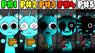 Phase 1 VS Phase 2 VS Phase 3 VS Phase 4 VS Phase 5 in Incredibox Sprunki Corruptbox But Sprunki [upl. by Quartana]