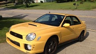 2003 Stock WRX Walkaround Review [upl. by Llenrod]