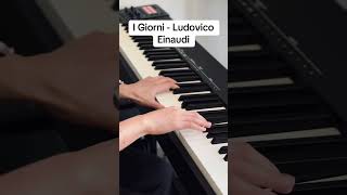 I Giorni by Ludovico Einaudi 🎹🎶💕 learn your fav songs with playground sessions link in bio [upl. by Nnylaj]