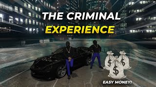 The Criminal Experience  FiveM Cops and Robbers [upl. by Anirtik]